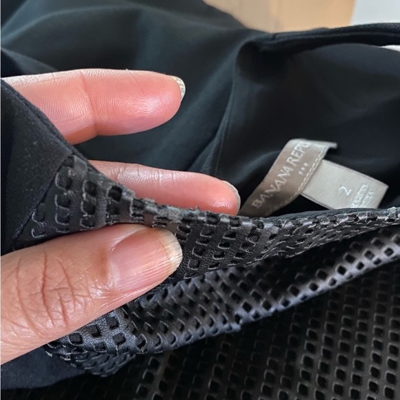 Banana Republic Faux Leather Sheath Dress Size 2 - Picture 13 of 14